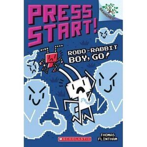 Press Start! #7 Robo-Rabbit Boy Go Early Reader Branches Series Kids Book